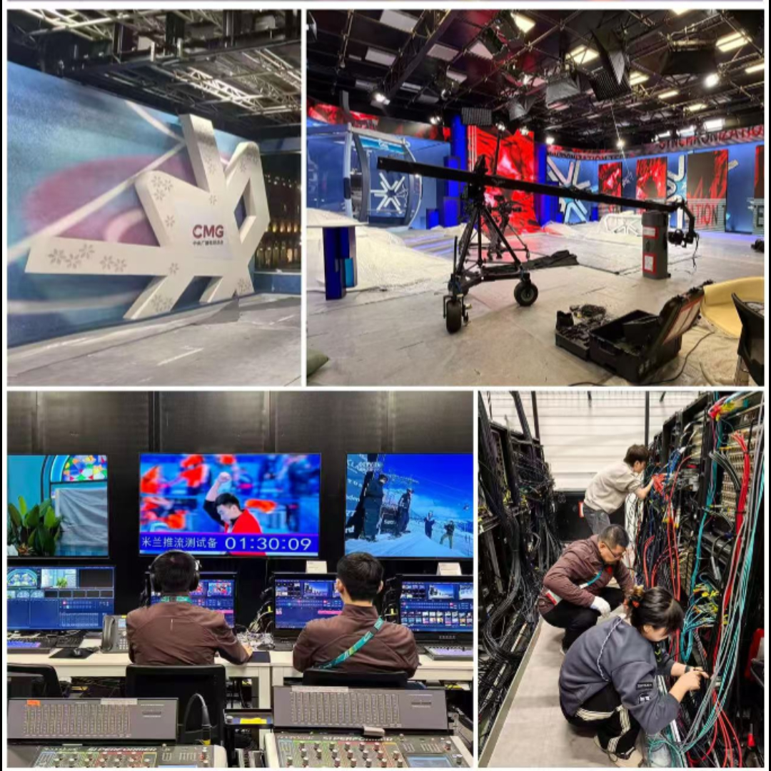 CMG team members prepare for program productions. /CMG