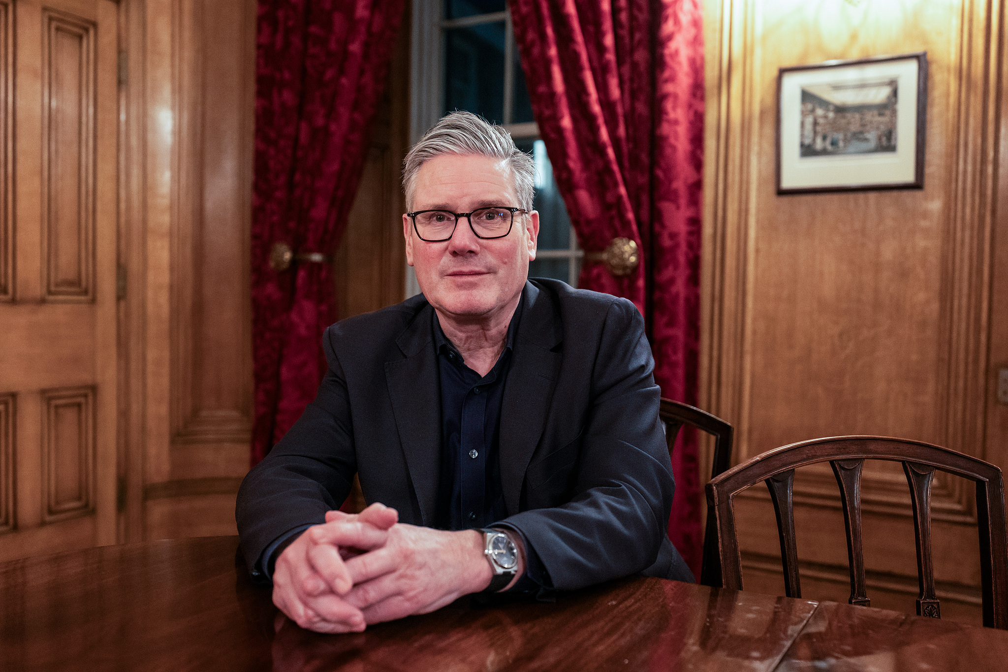 UK Prime Minister Keir Starmer during an interview at Downing Street in London, UK, January 26, 2026. /CFP