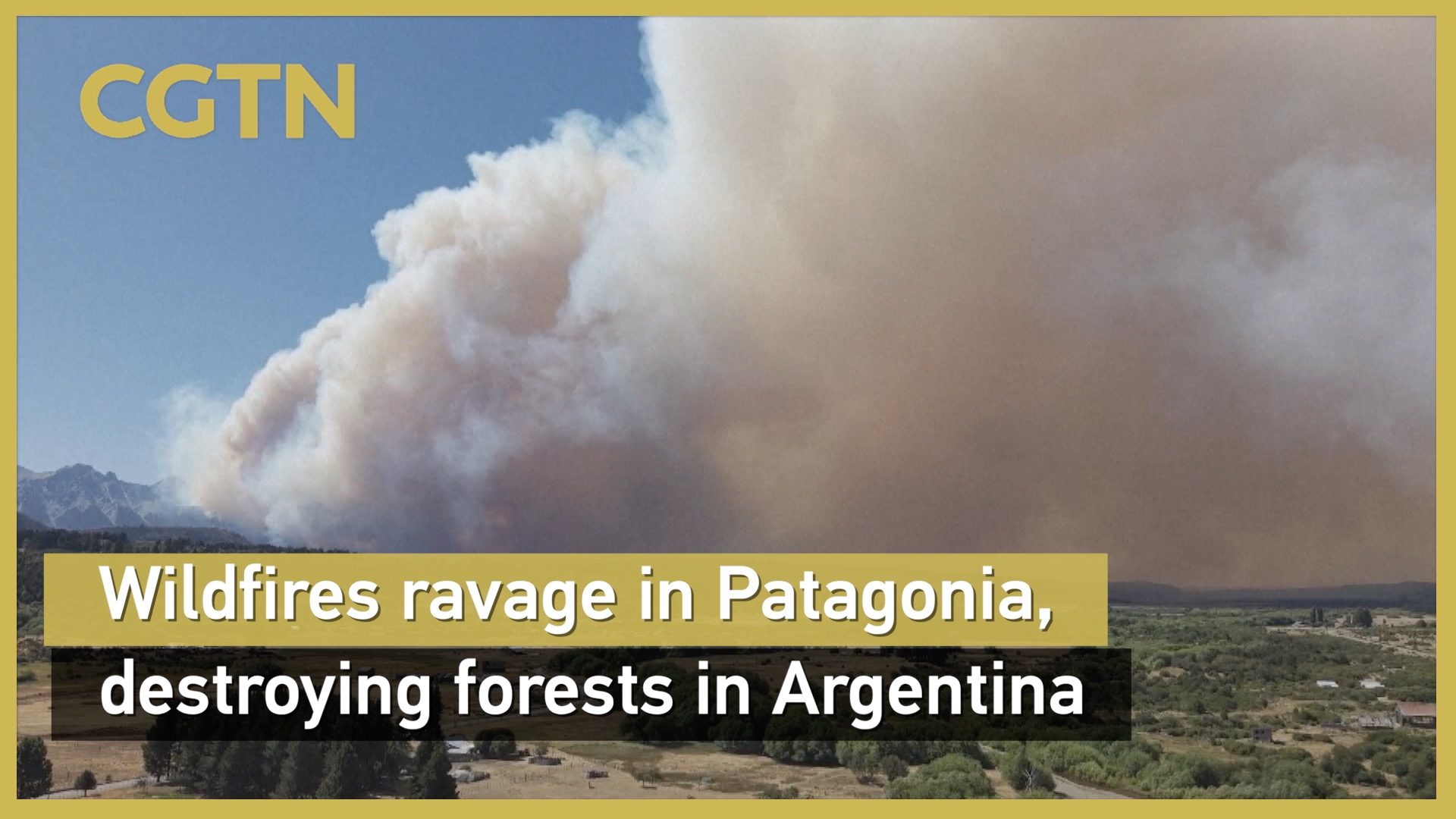 Wildfires ravage in Patagonia, destroying forests in Argentina
