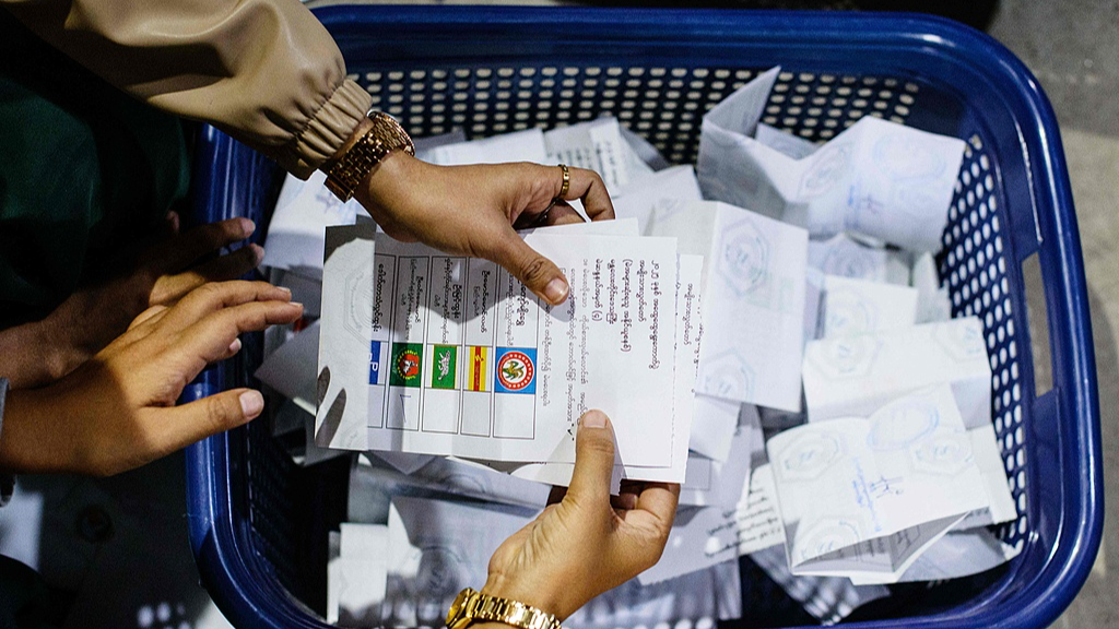 Myanmar's USDP wins majority of seats in Union Parliament