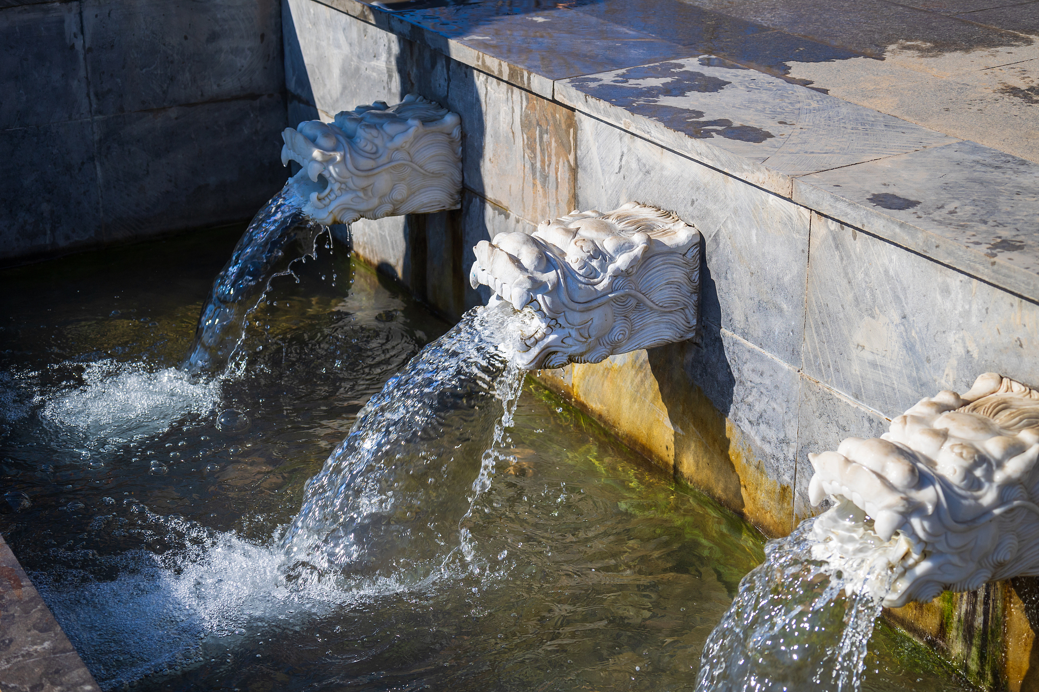 The Huazhuang Springs in Xingtai, Hebei Province, have experienced a significant revival, with water flowing again after running dry for roughly 40 years, January 27, 2025. /VCG