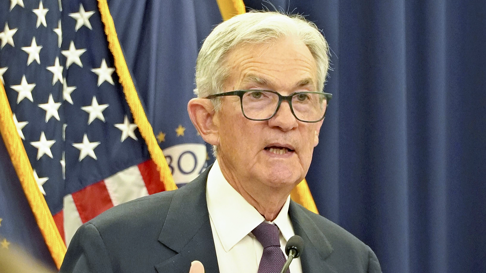 Federal Reserve Chair Jerome Powell attends a press conference after the Federal Open Market Committee meeting in Washington, D.C., January 28, 2026. /VCG