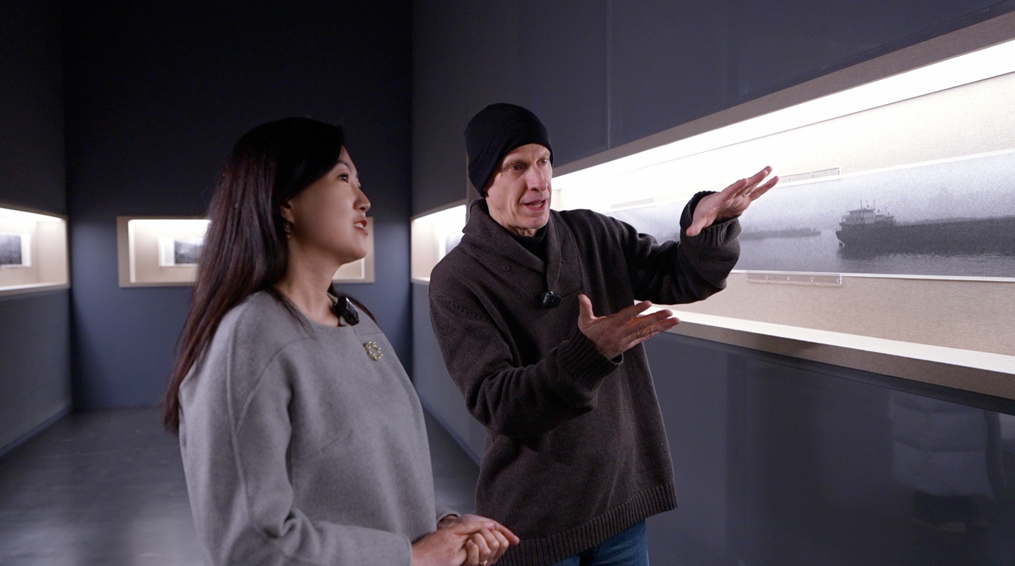 American artist's long gaze at China