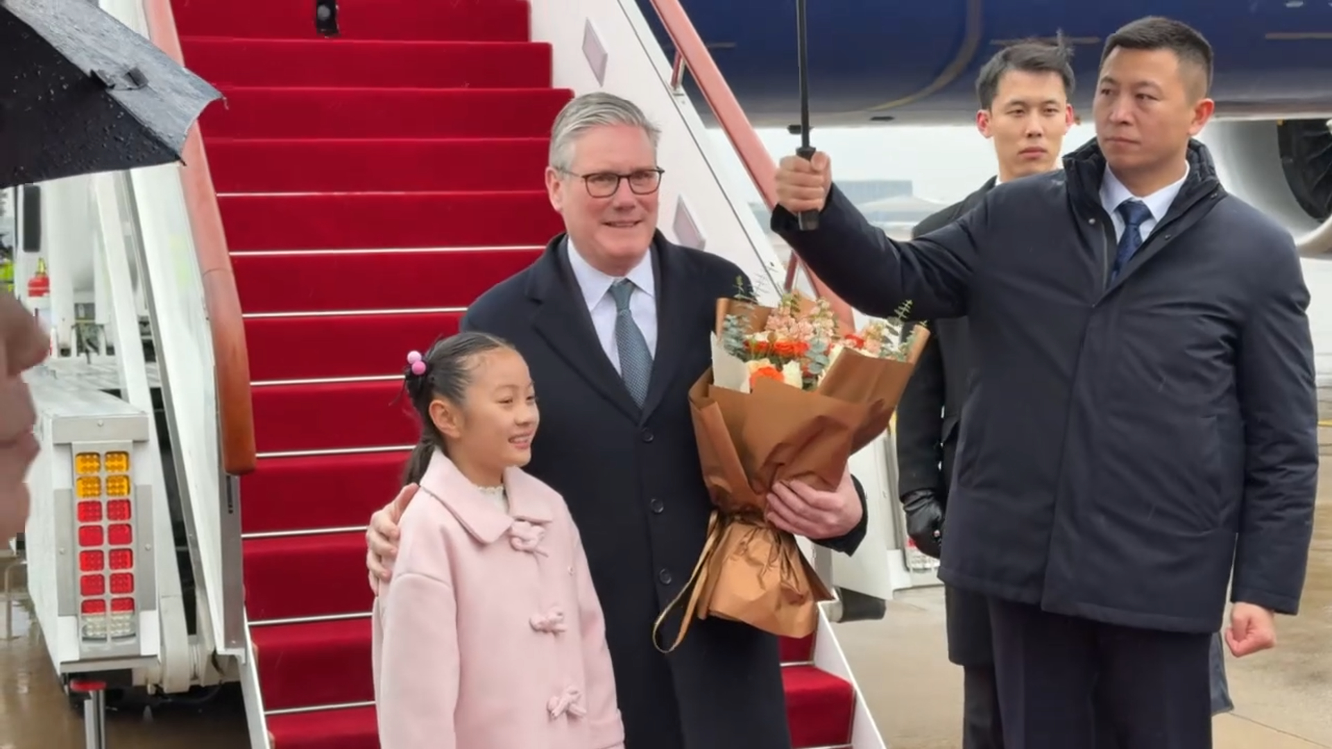 British PM Keir Starmer arrives in Shanghai