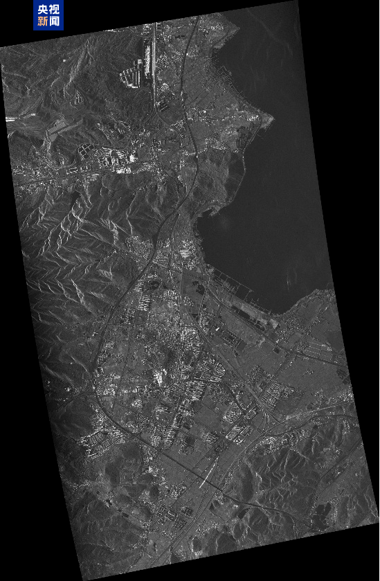 The first batch of SAR remote sensing images obtained during the experiment. /via CMG