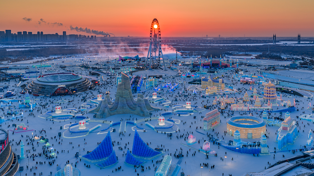 Live: Step into Harbin's magnificent ice and snow wonderland