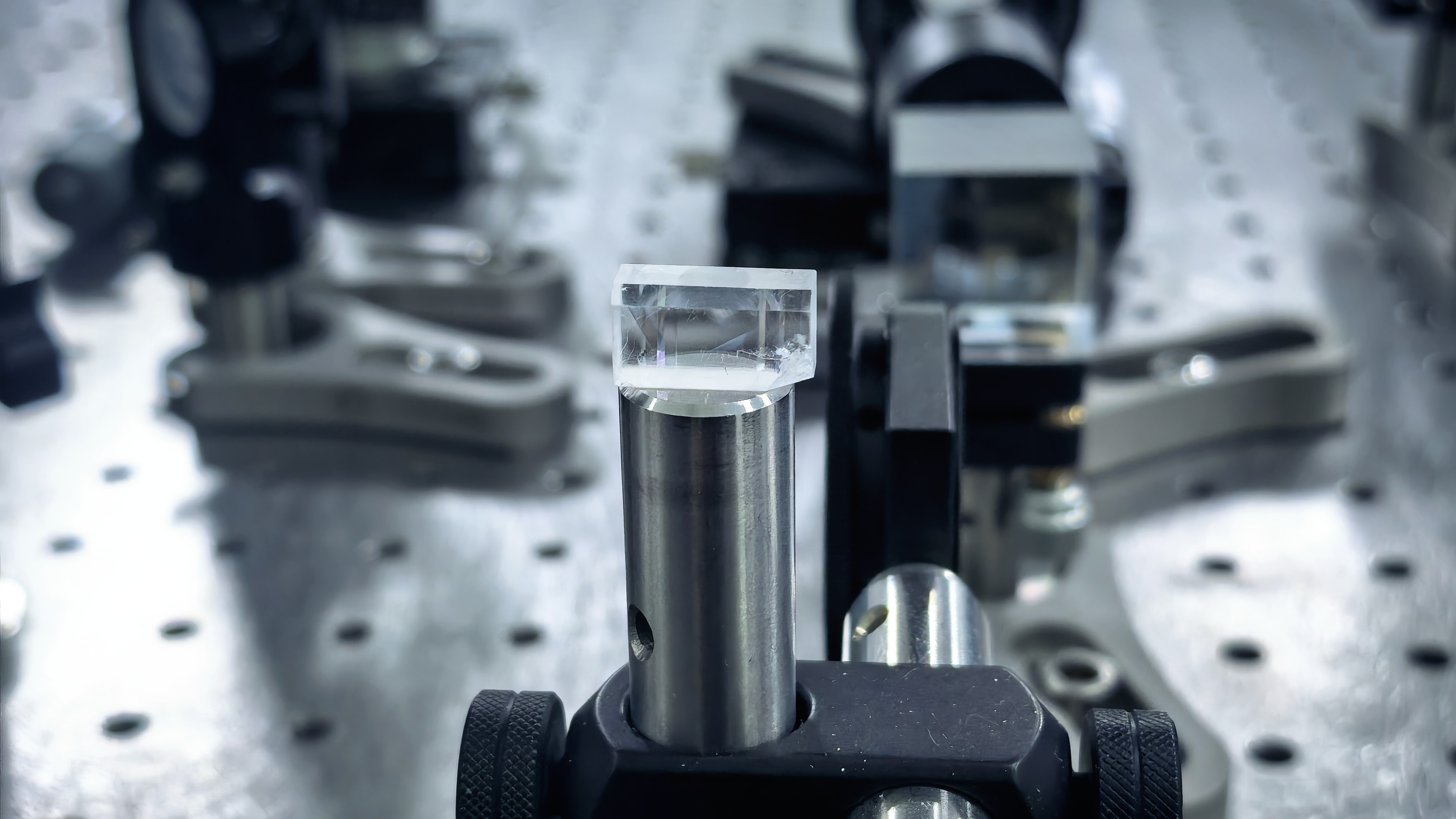 An ammonium fluorooxoborate crystal. /CMG