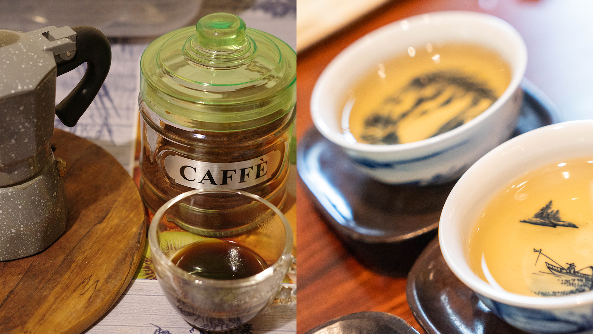 Tea and coffee: A dialogue of slow living between China and Italy