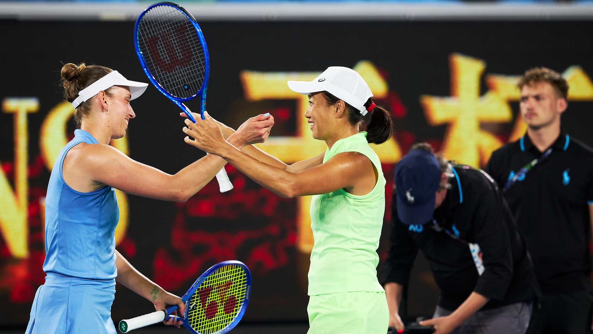 Zhang Shuai, Mertens reach women's doubles final at Australian Open