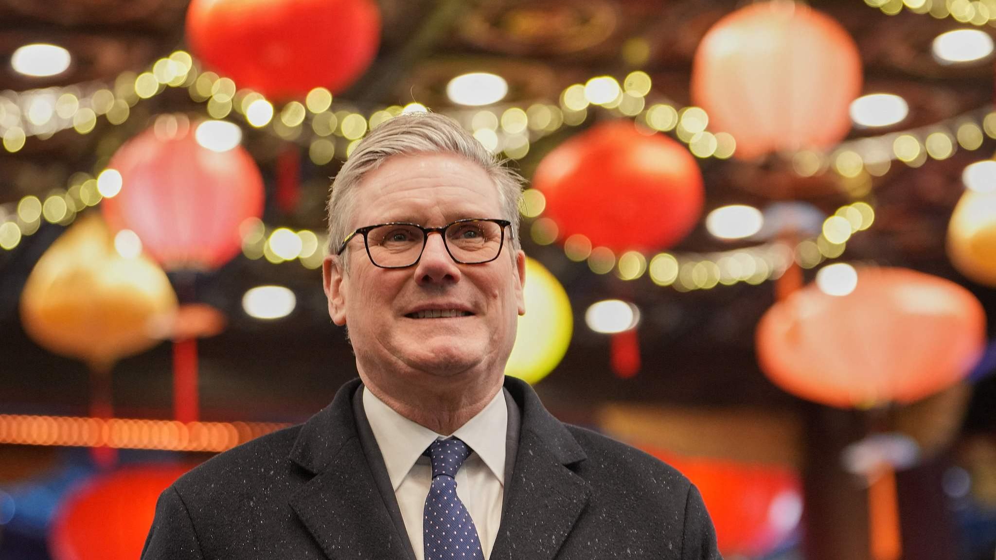 British Prime Minister Keir Starmer visits Yuyuan Garden, Shanghai, China, January 30, 2026. /VCG