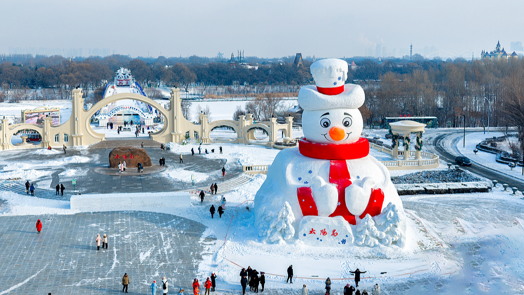 Live: Iconic snow sculpture art installations in China's Harbin – Ep. 8