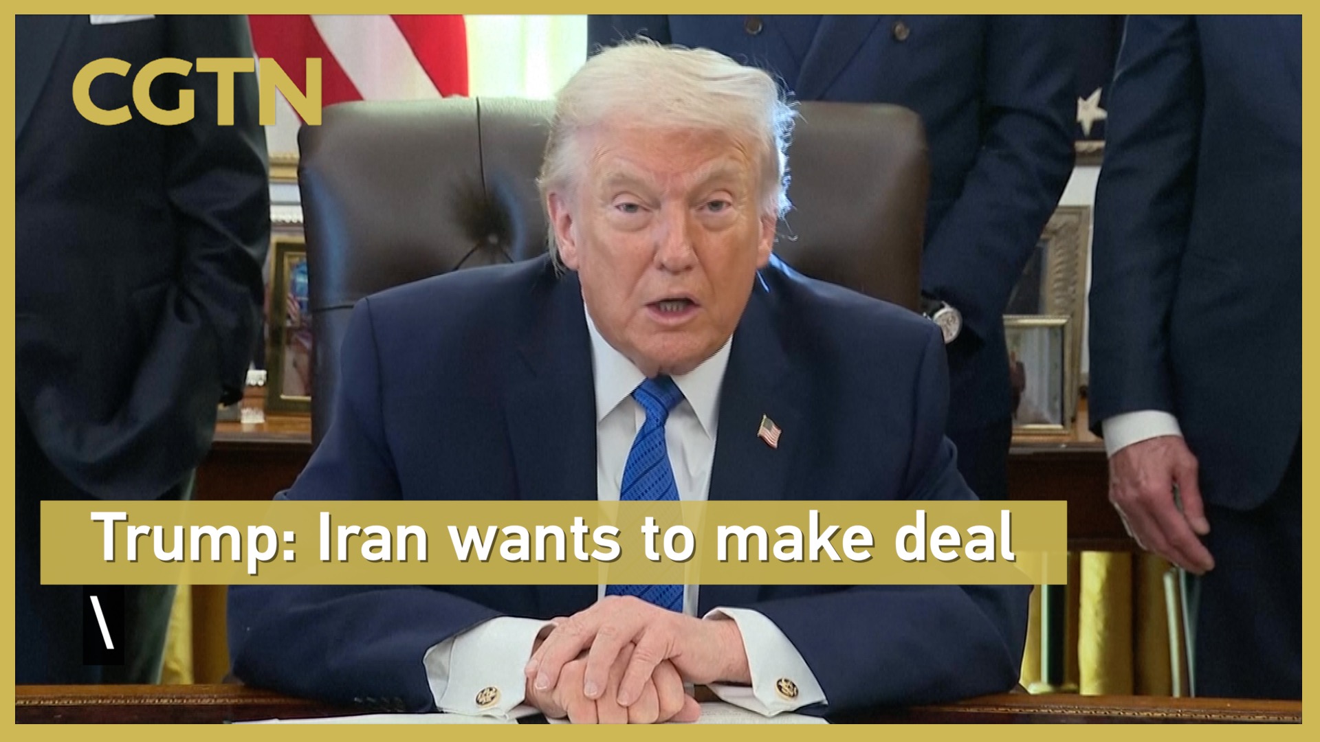 Trump: Iran wants to make deal