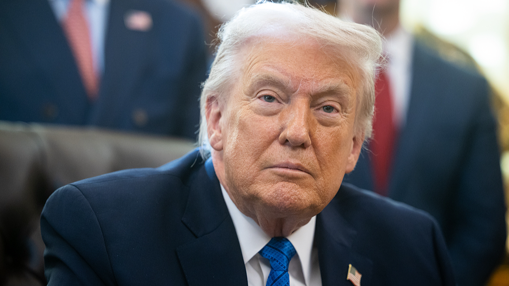 File picture of U.S. President Donald Trump. /VCG