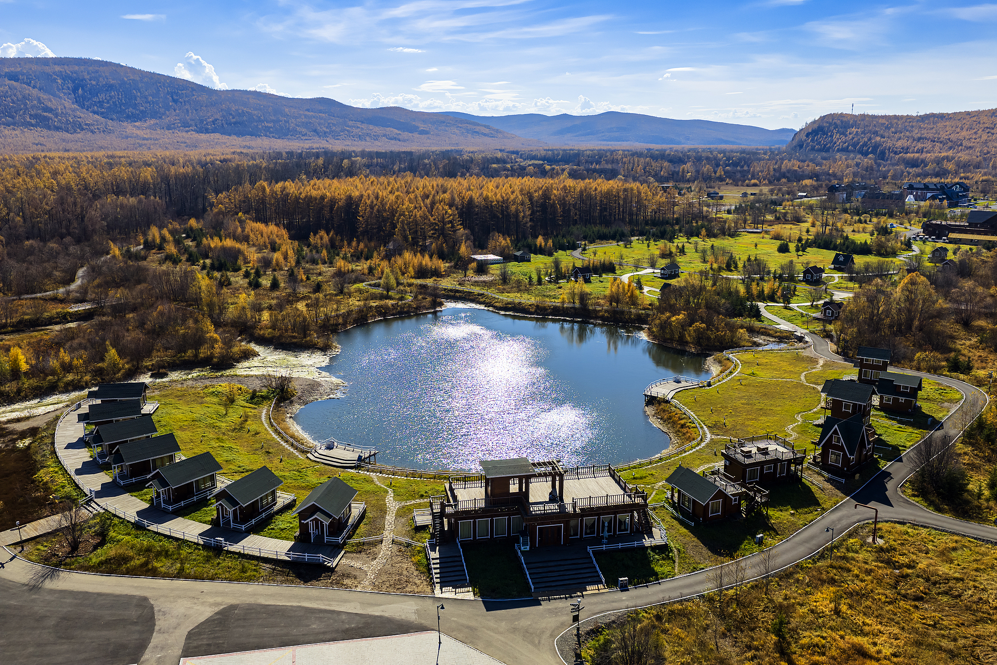 Genheyuan National Wetland Park in Hulunbuir, Inner Mongolia Autonomous Region, north China, September 29, 2025. /VCG