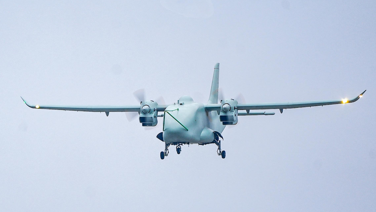 China's YH-1000S hybrid unmanned cargo aircraft makes maiden flight