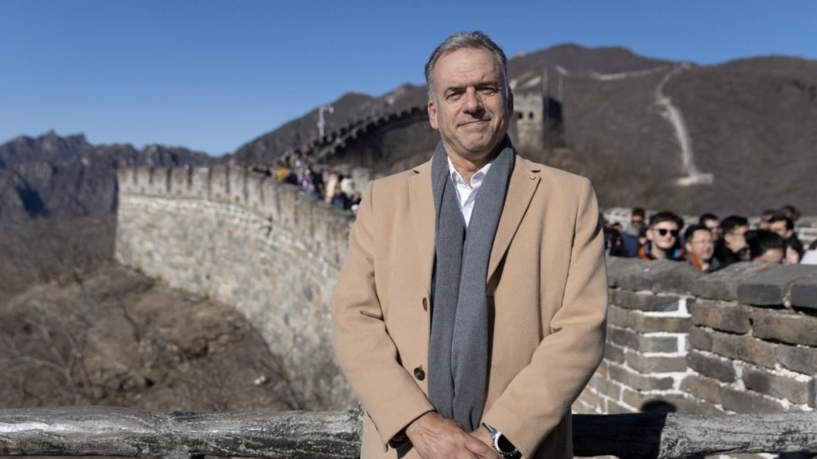 Uruguayan President shares his China journey on social media