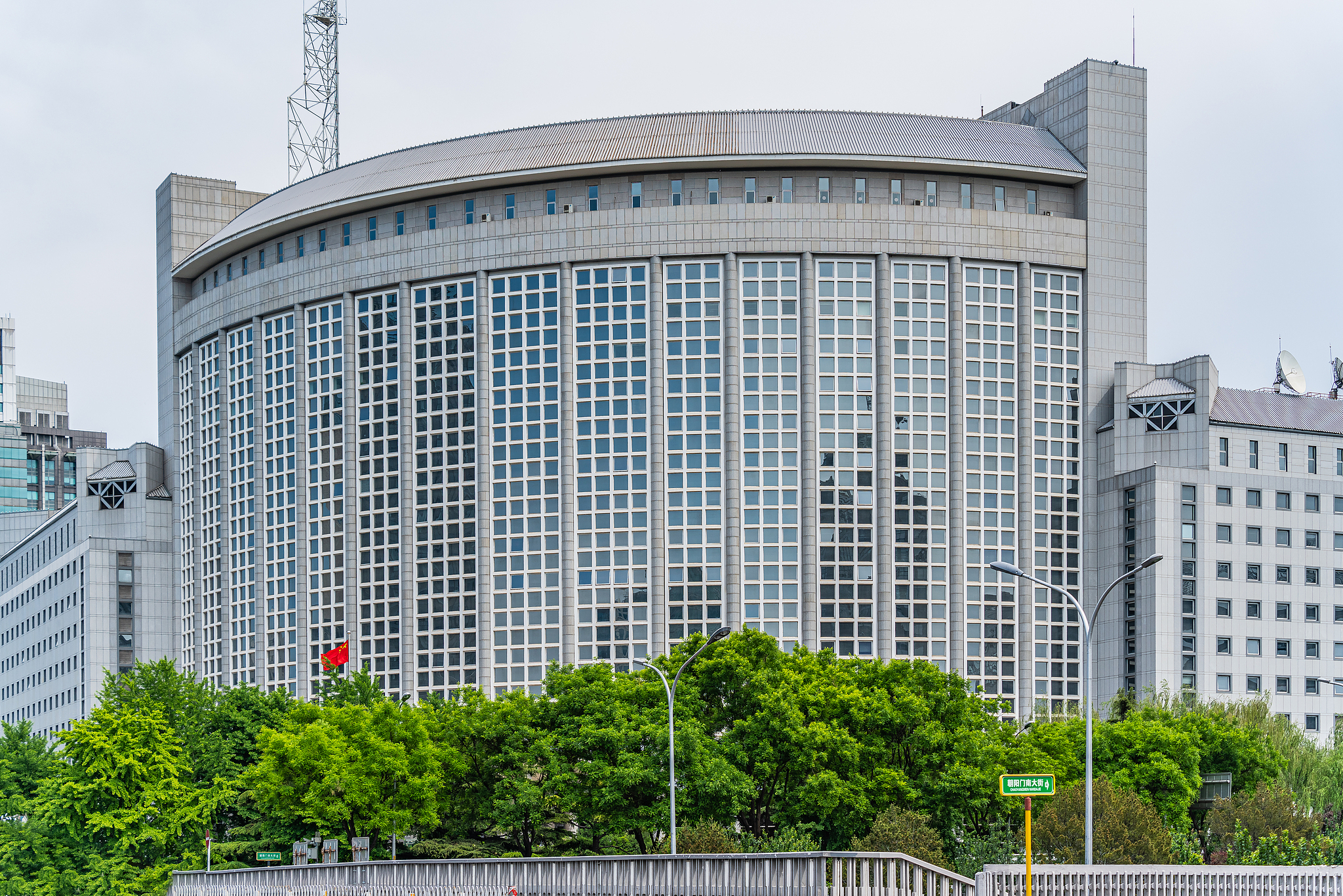 File photo of the Chinese Foreign Ministry in Beijing, China. /VCG