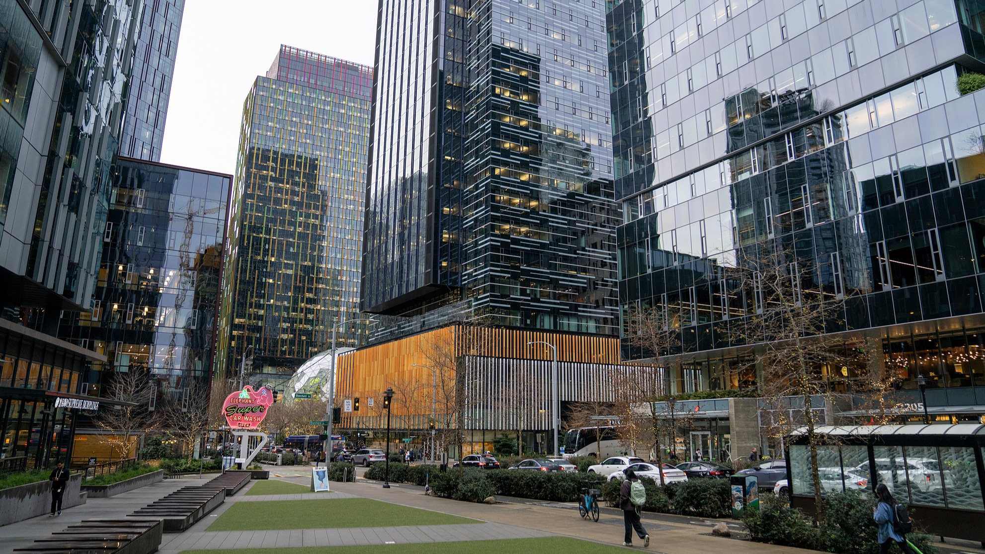 The Amazon headquarters in the South Lake Union neighborhood of Seattle, Washington, US, on Wednesday, January 28, 2026. /VCG