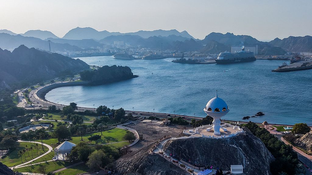 Live: View of Muscat's skyline as U.S. and Iran hold talks in Oman