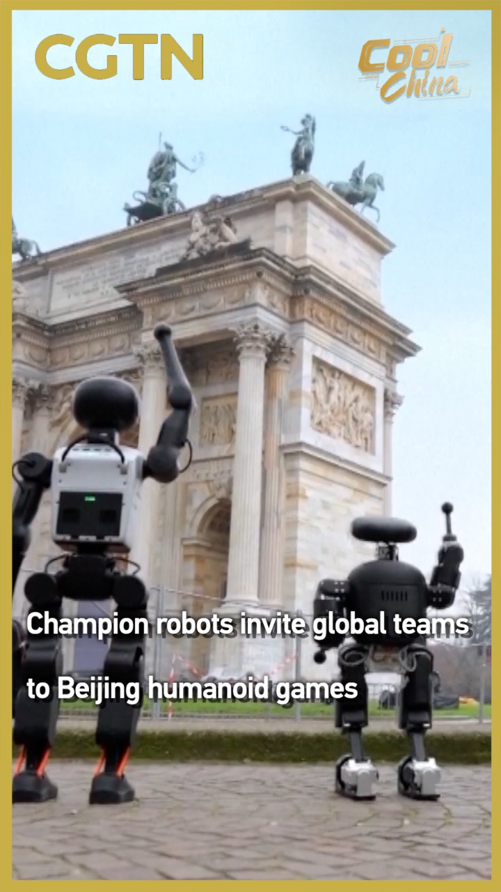 Champion robots invite global teams to Beijing humanoid games