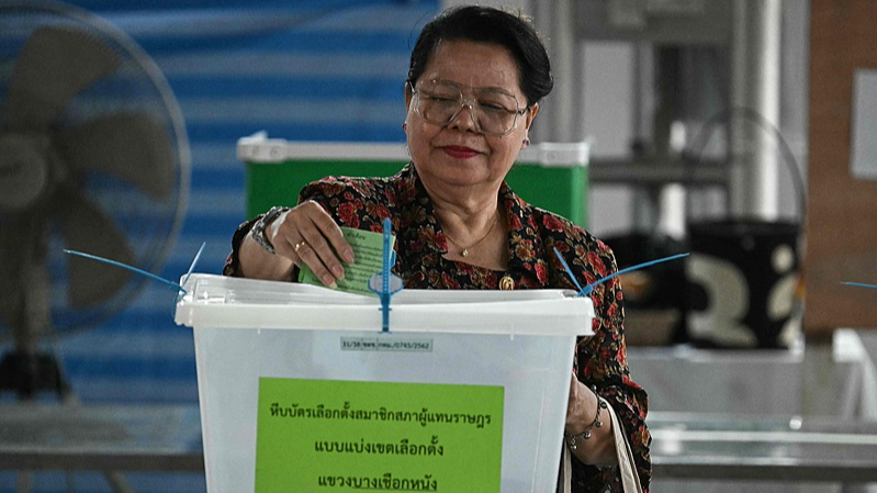 Thailand's House of Representatives election underway