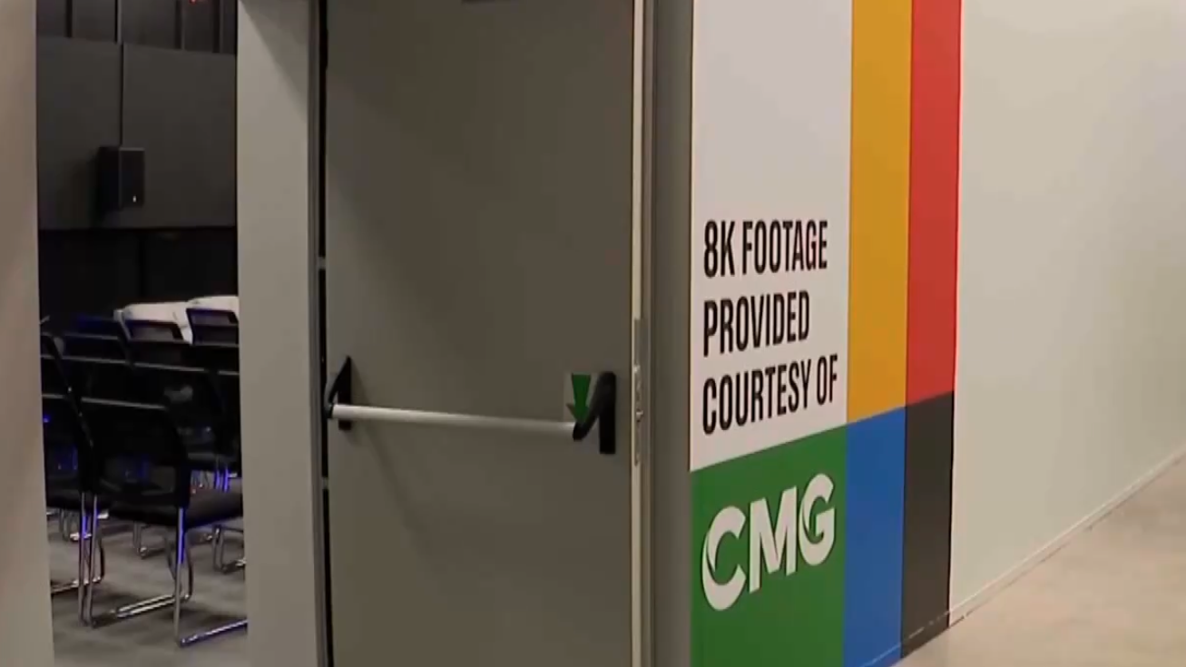 China Media Group's (CMG) 8K multi-functional hall has begun operation. /China Media Group