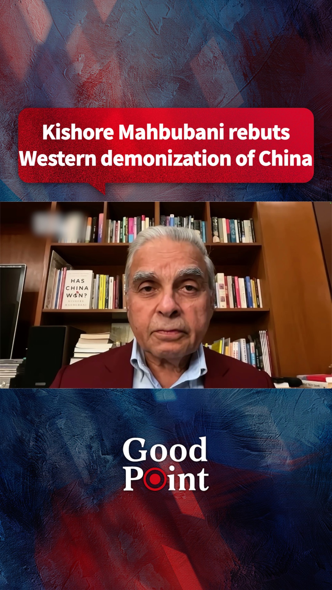 Kishore Mahbubani rebuts Western demonization of China