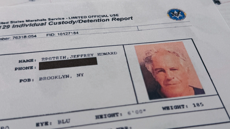 A document in the Jeffrey Epstein files released by the U.S. Department of Justice, February 1, 2026. /CFP