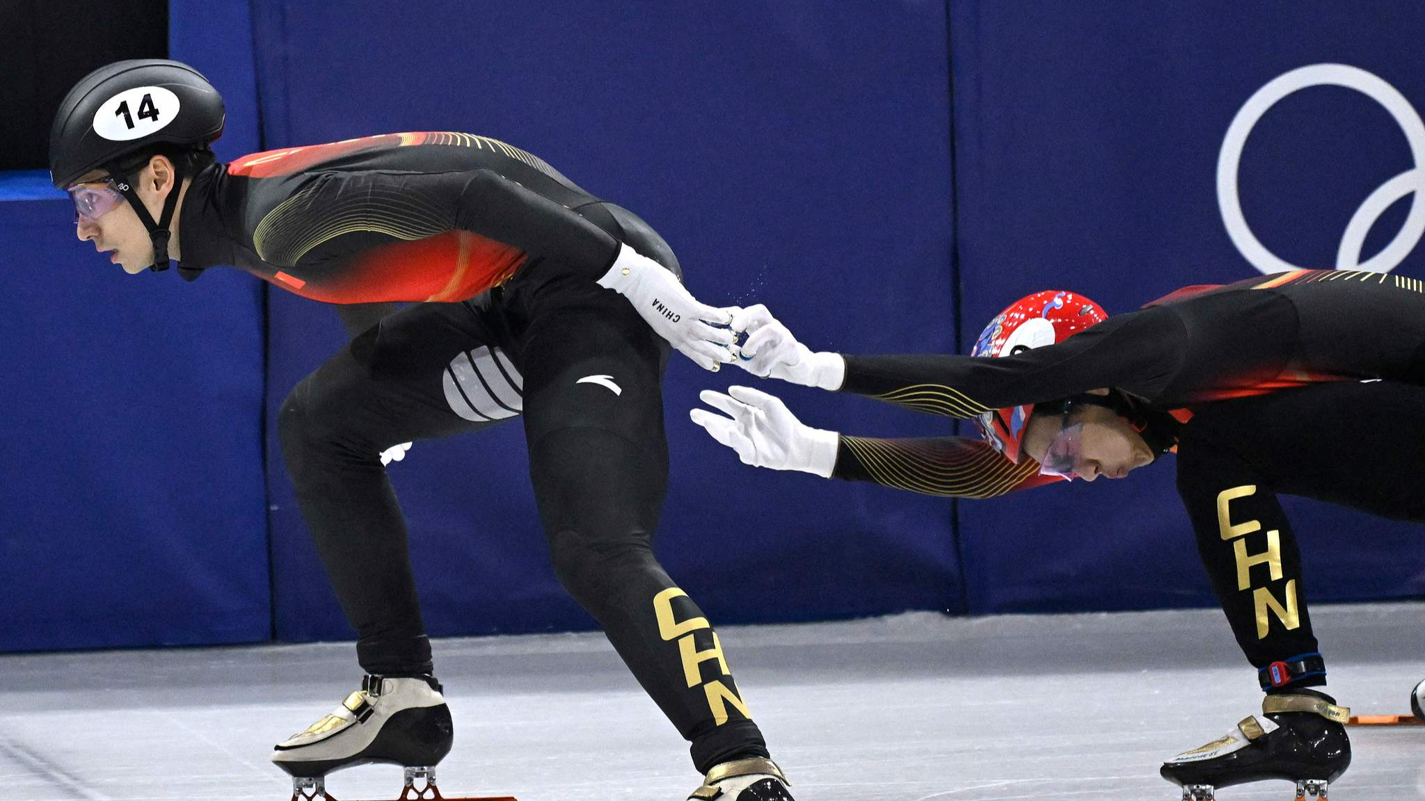 China sits fourth in short track speed skating mixed team relay