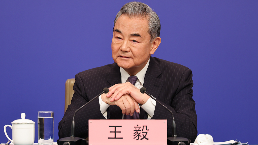 A file photo of Chinese Foreign Minister Wang Yi, also a member of the Political Bureau of the Communist Party of China Central Committee. /VCG