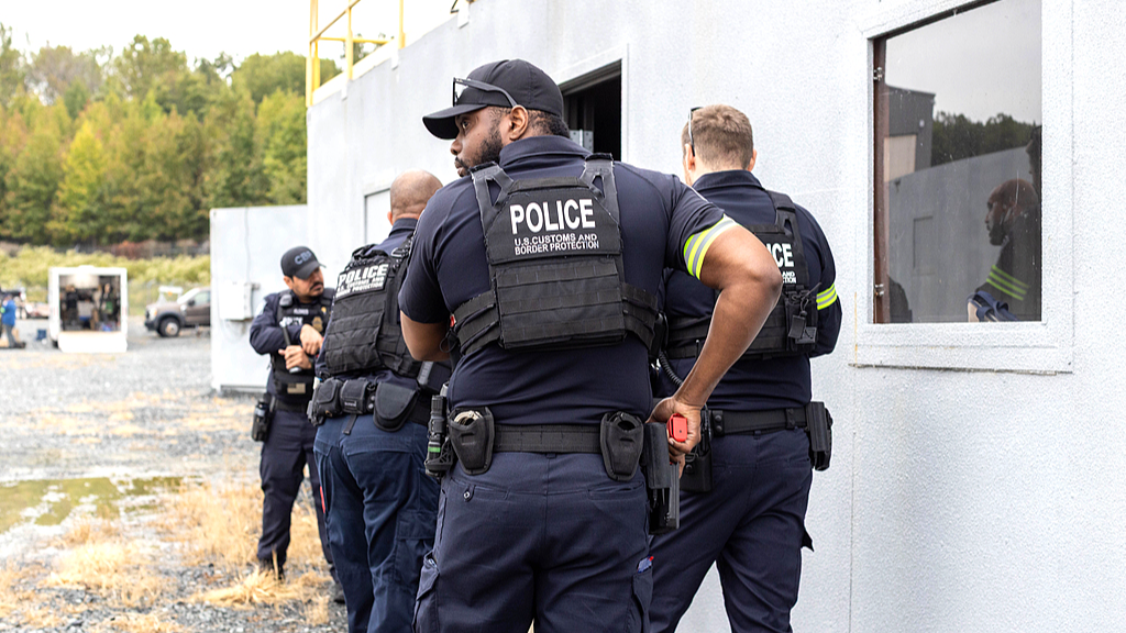 Picture of a mass casualty exercise held in Middle River, Maryland, September 30, 2025. /VCG