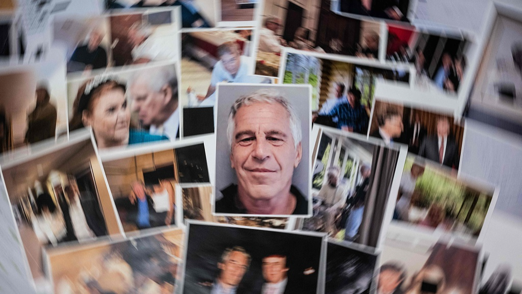 A view of undated pictures provided by the U.S. Department of Justice on January 30, 2026, as part of the Jeffrey Epstein files. /VCG