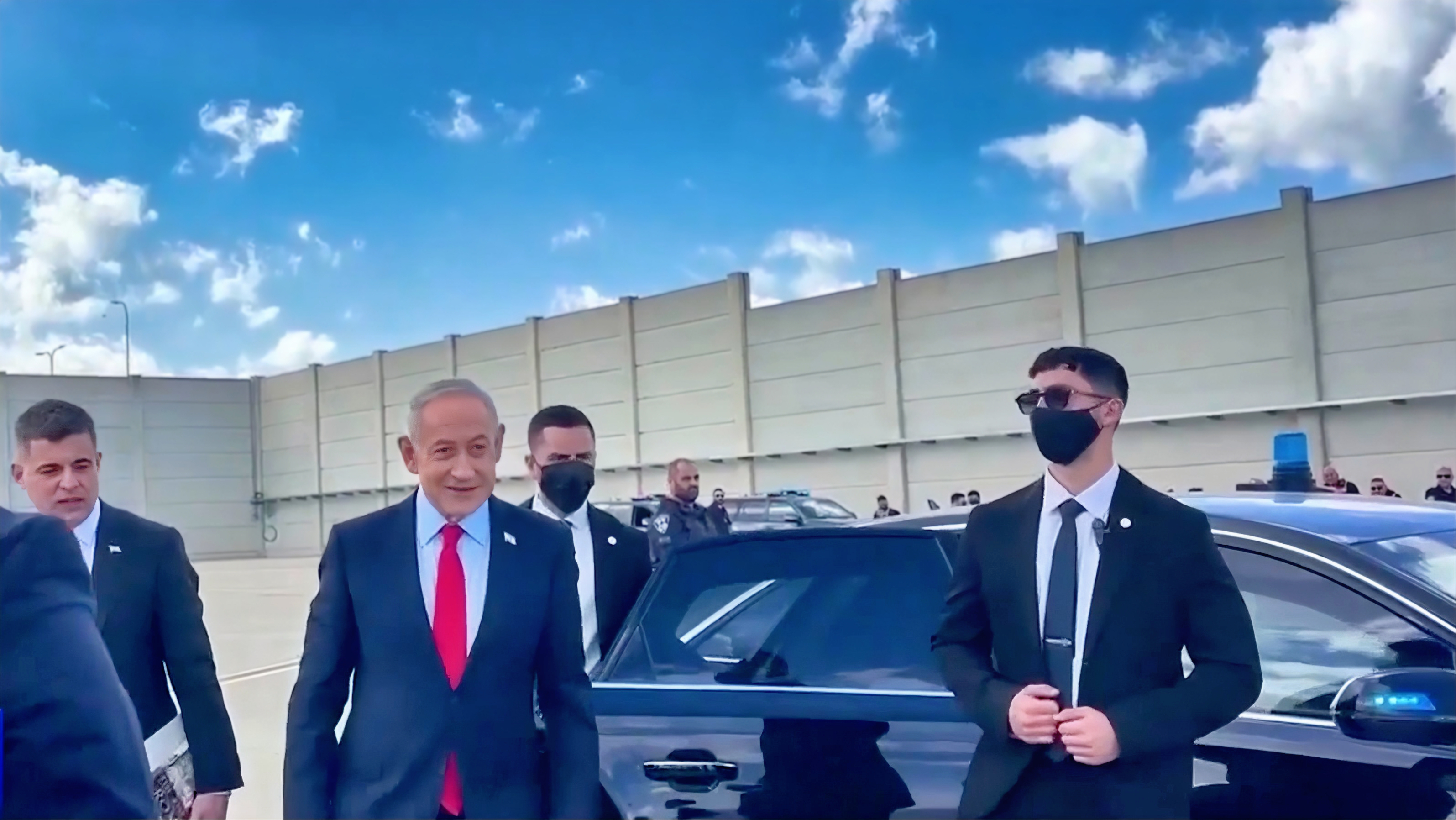 Israeli Prime Minister Benjamin Netanyahu arrives in Washington, D.C., the United States, February 10, 2026. /CGTN