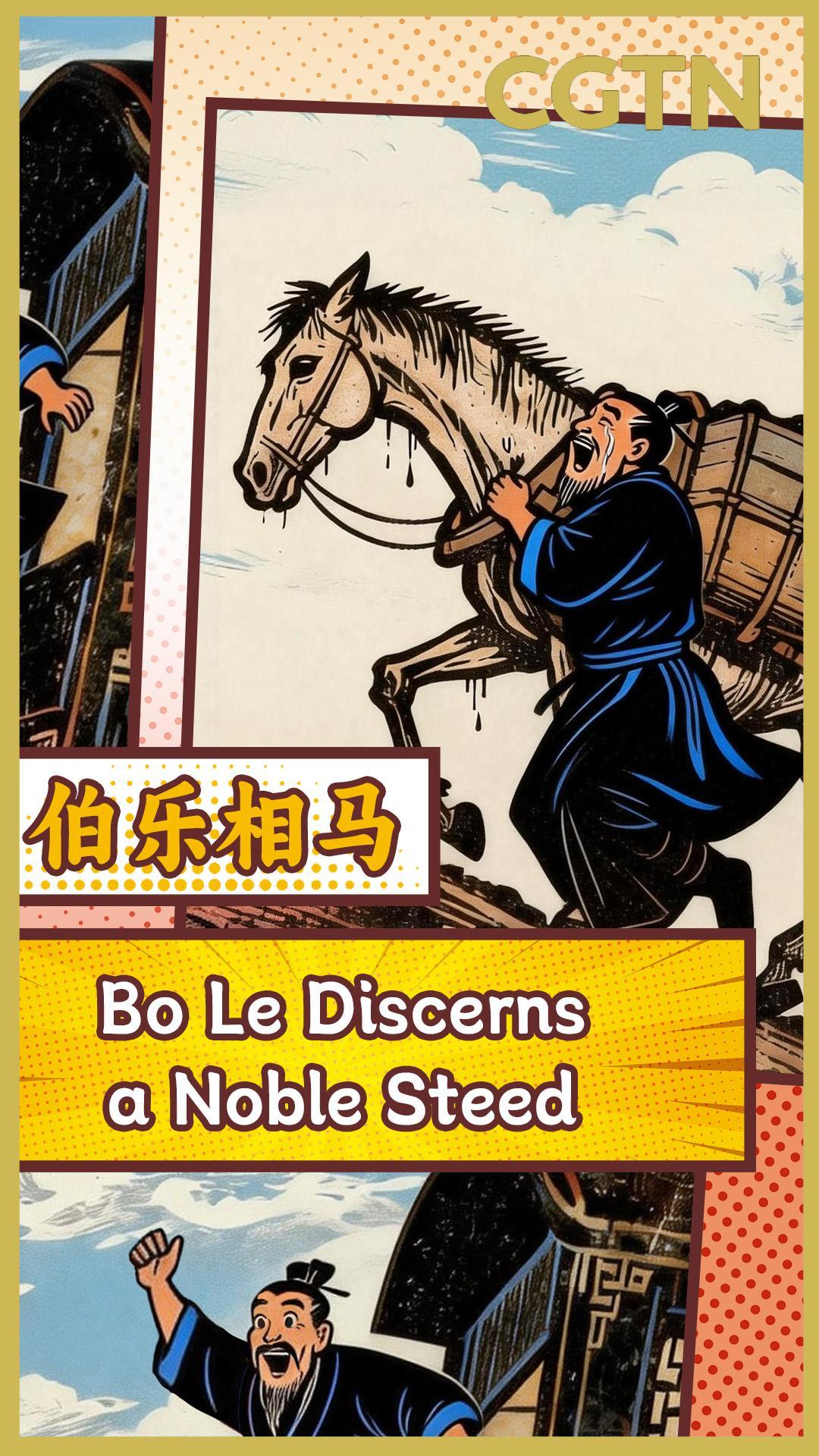 Horse idiom: Bo Le discerns a noble steed