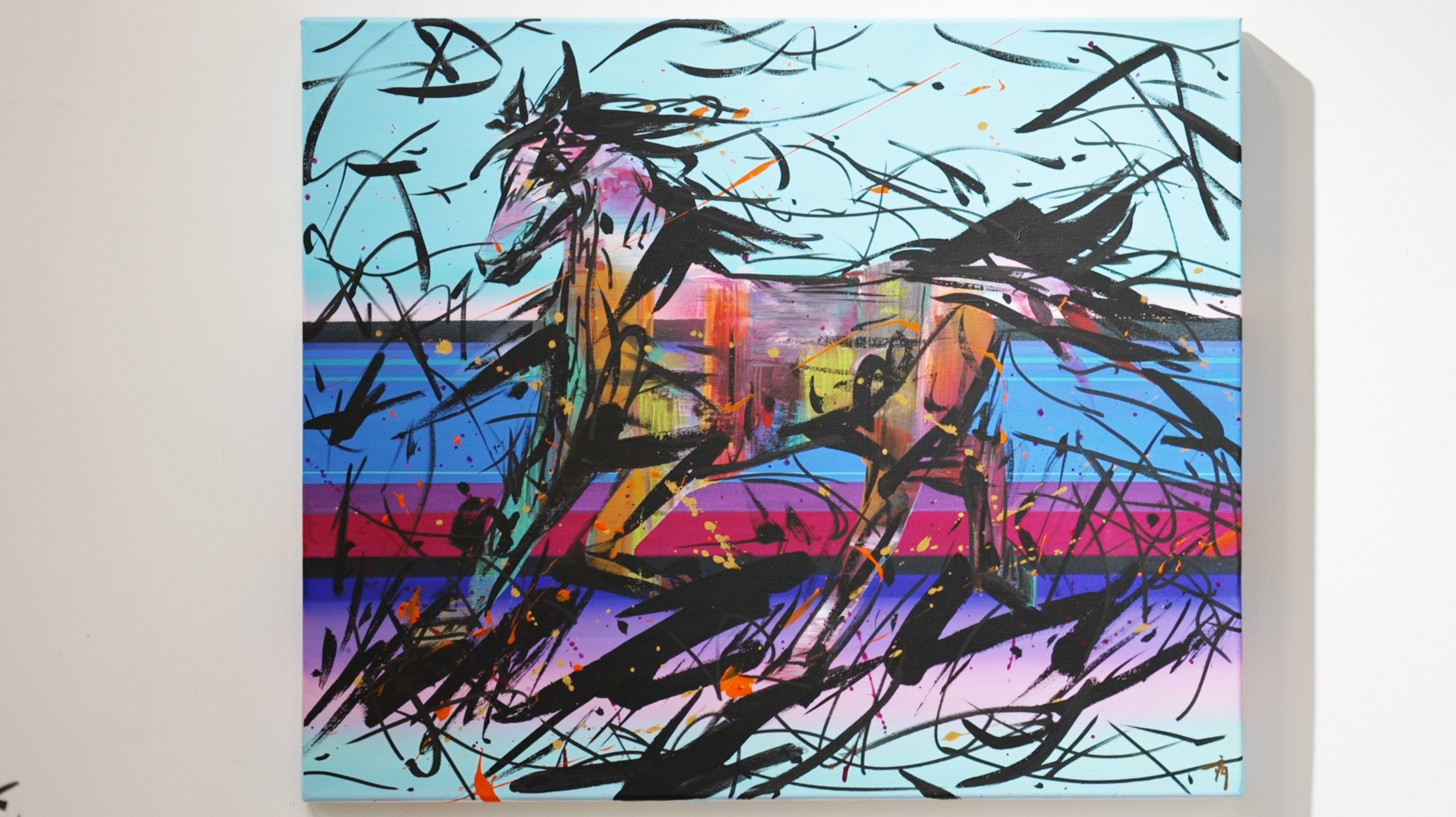 New adventures with bold neon and traditional ink