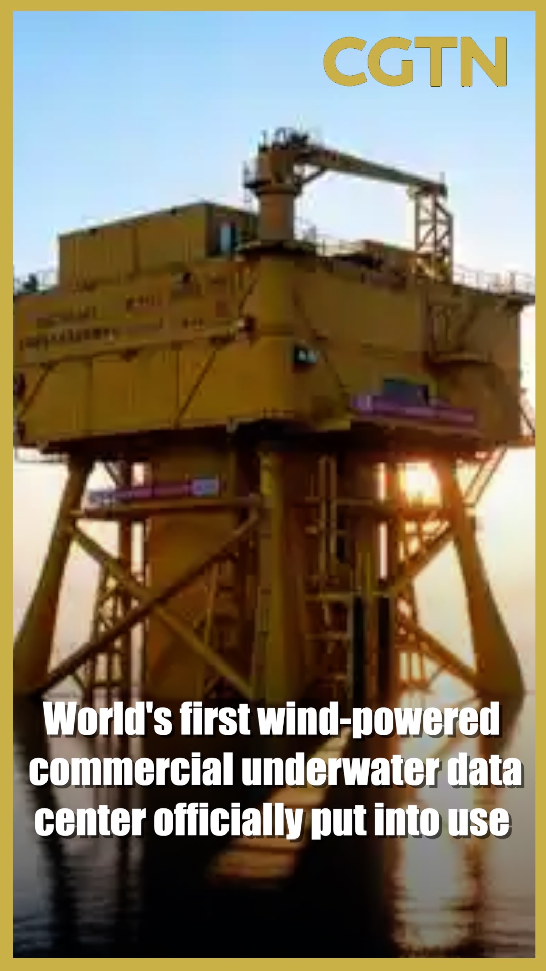 World's first wind-powered commercial underwater data center put into use