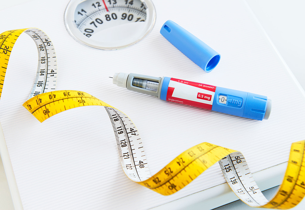 A semaglutide injection pen. /CFP