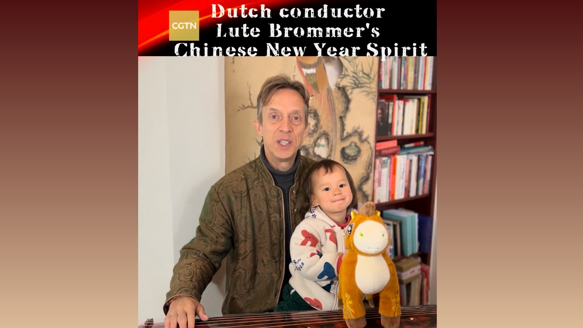 Dutch conductor Lute Brommer's Chinese New Year Spirit
