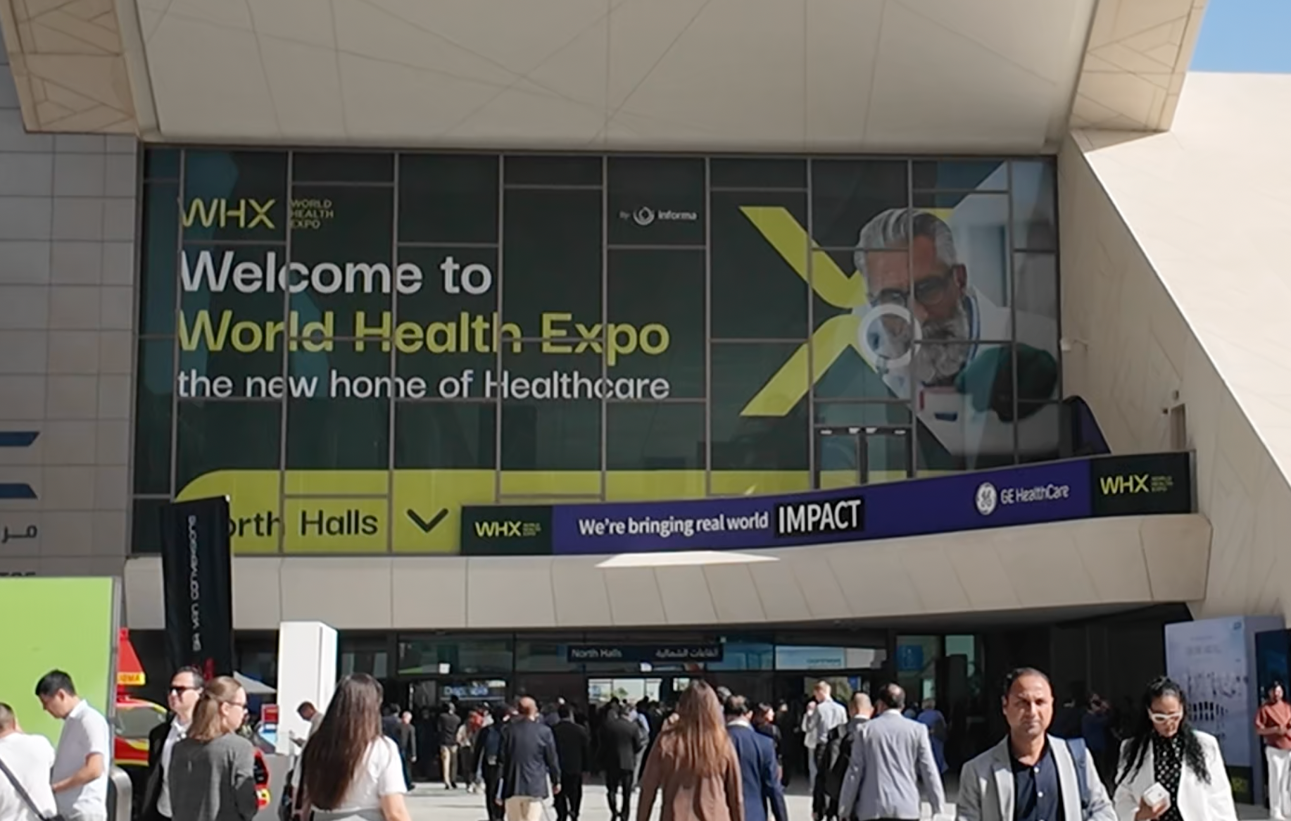 The World Health Expo opens in Dubai, UAE, on Feb 9./CGTN 