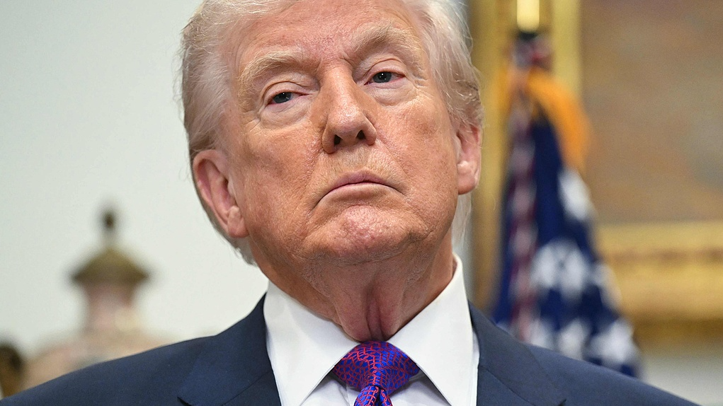 U.S. President Donald Trump attends a press conference at the White House in Washington, D.C., U.S., February 12, 2026. /VCG