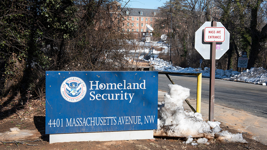 A Department of Homeland Security (DHS) facility in Washington D.C., United States. /VCG