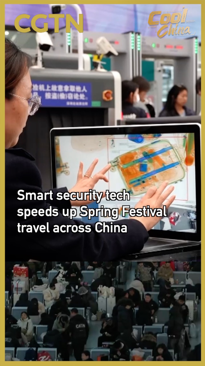 Smart security tech speeds up Spring Festival travel across China