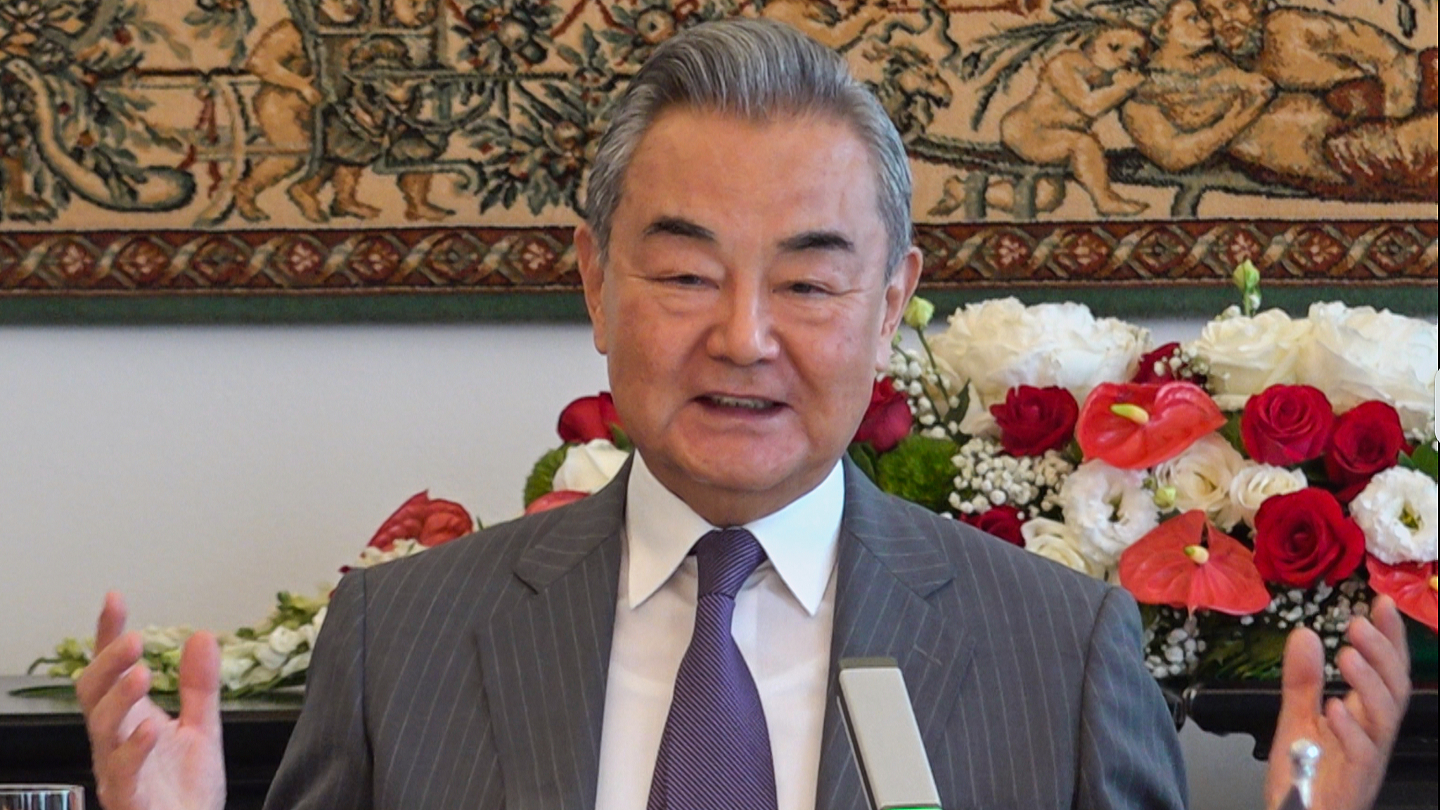 File photo of Chinese Foreign Minister Wang Yi. /VCG