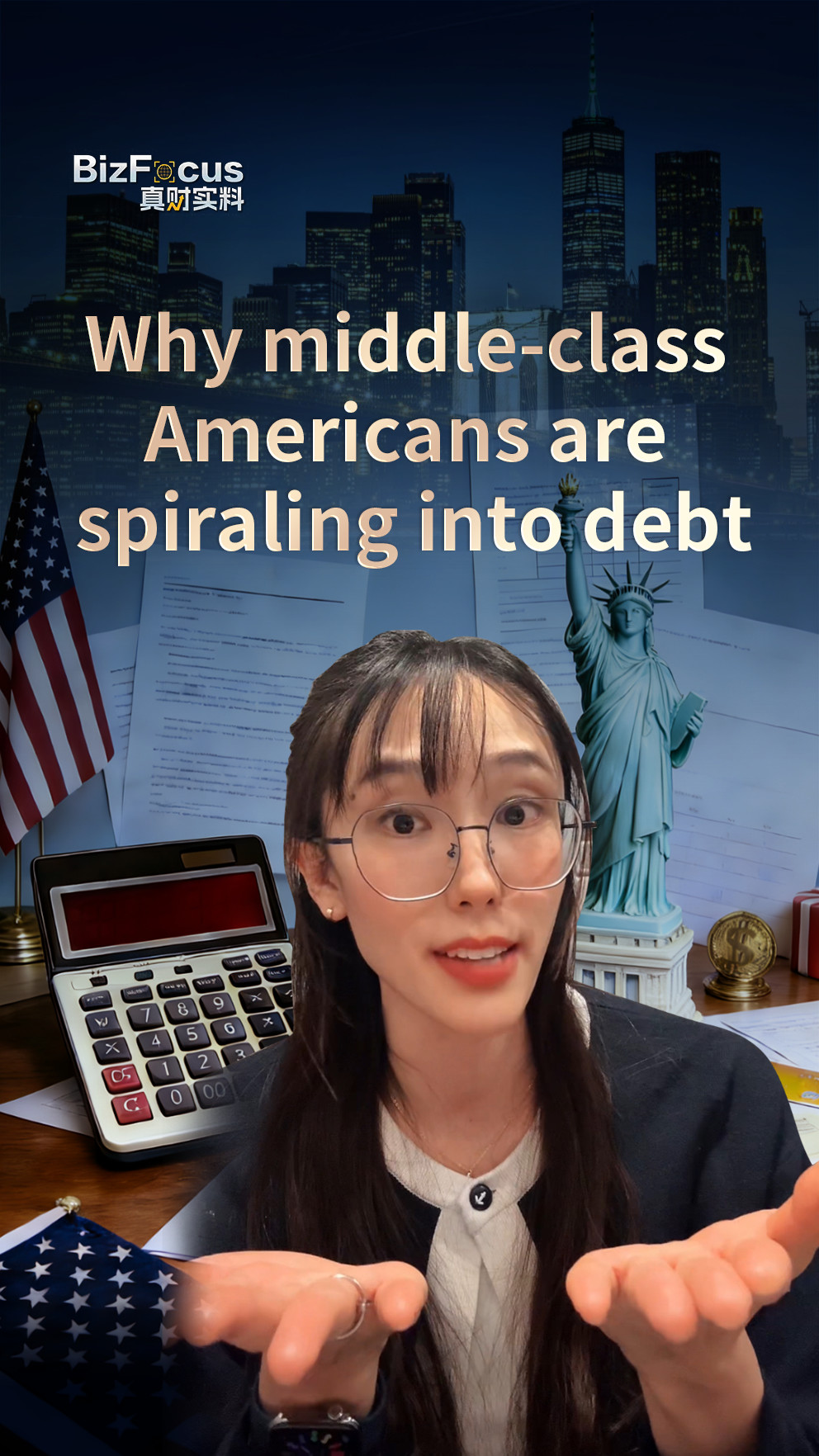 Why middle-class Americans are spiraling into debt