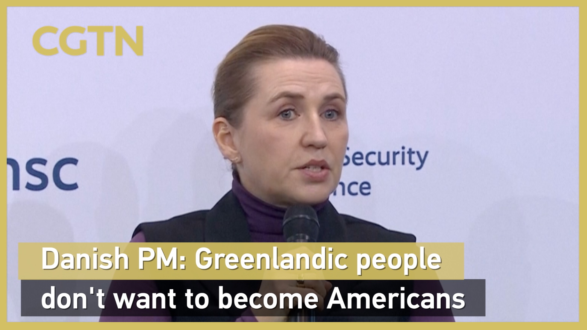 Danish PM: Greenlandic people don't want to become Americans