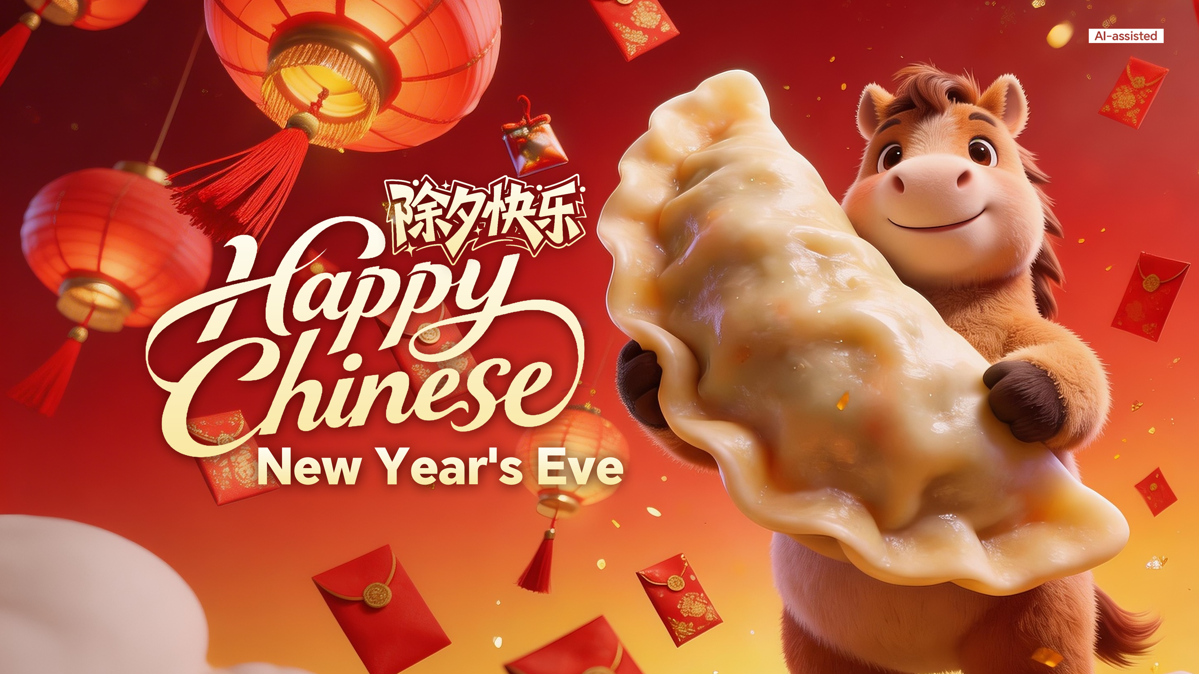 Chinese New Year's Eve is here! May everything go smoothly!