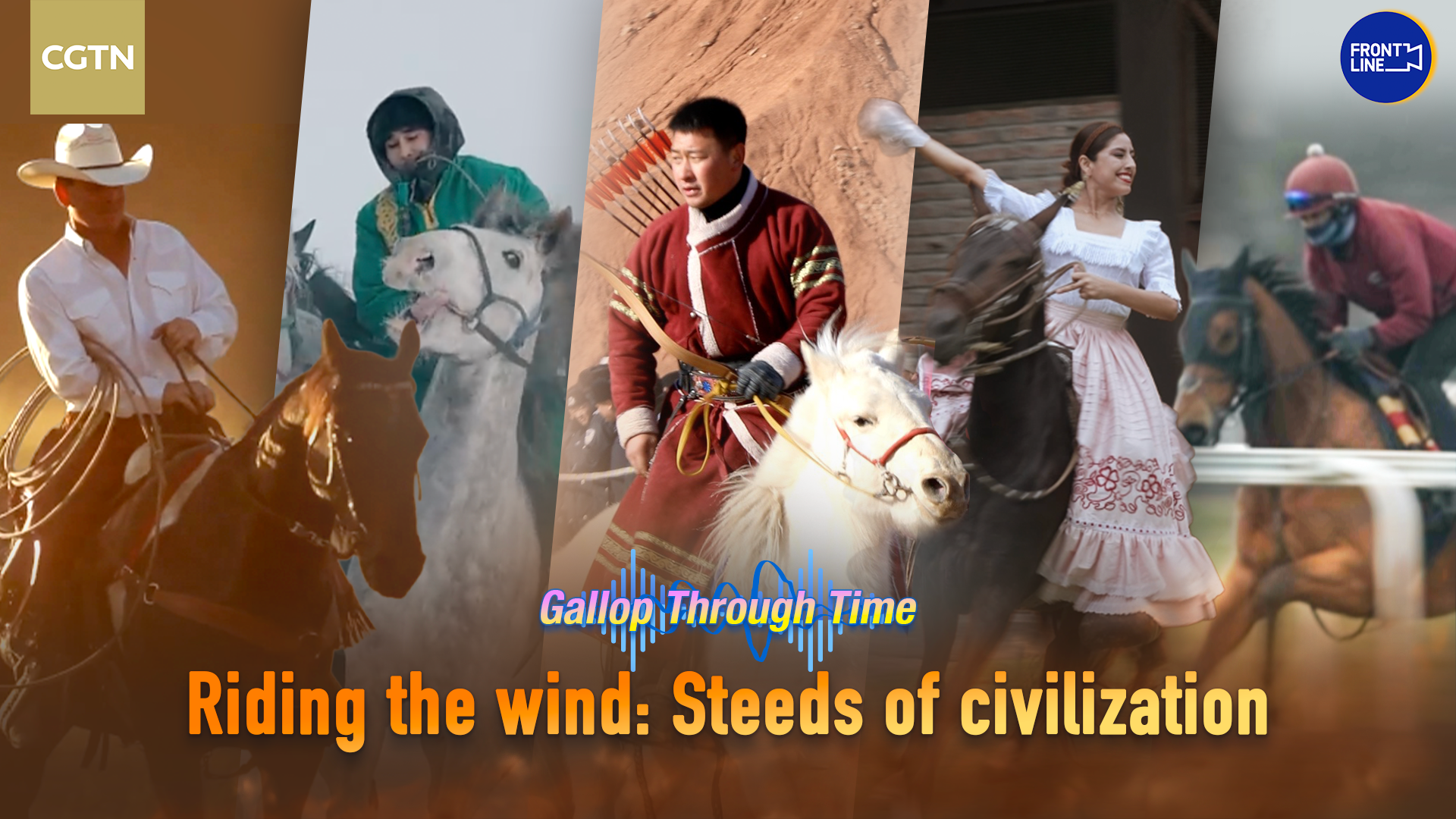 Riding the winds: Steeds of civilization