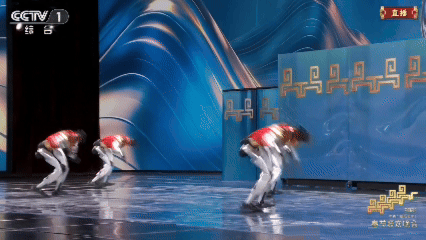 Unitree robots perform back flips at China Media Group's Spring Festival Gala, February 16, 2026. /CMG