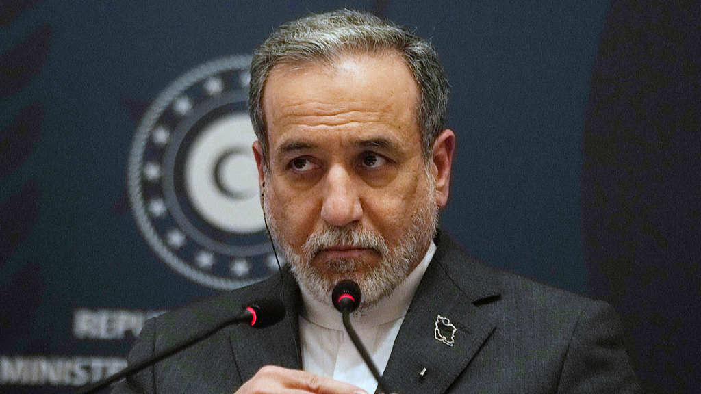 Iranian Foreign Minister Abbas Araghchi during a press conference in Istanbul, Türkiye, January 30, 2026. /VCG
