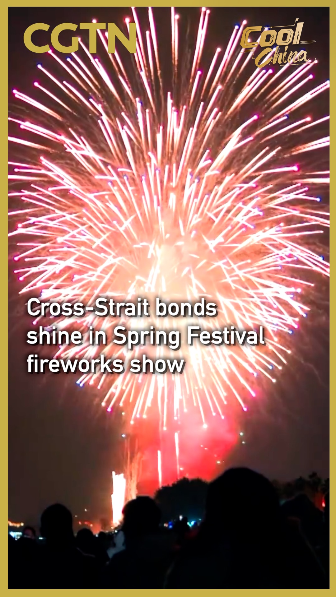 Cross-Strait bonds shine in Spring Festival fireworks show